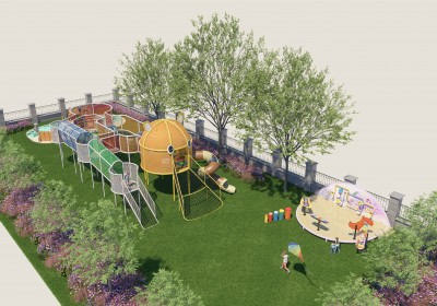 Khu vui chơi nhà lưới Cát Tường - Bến Tre