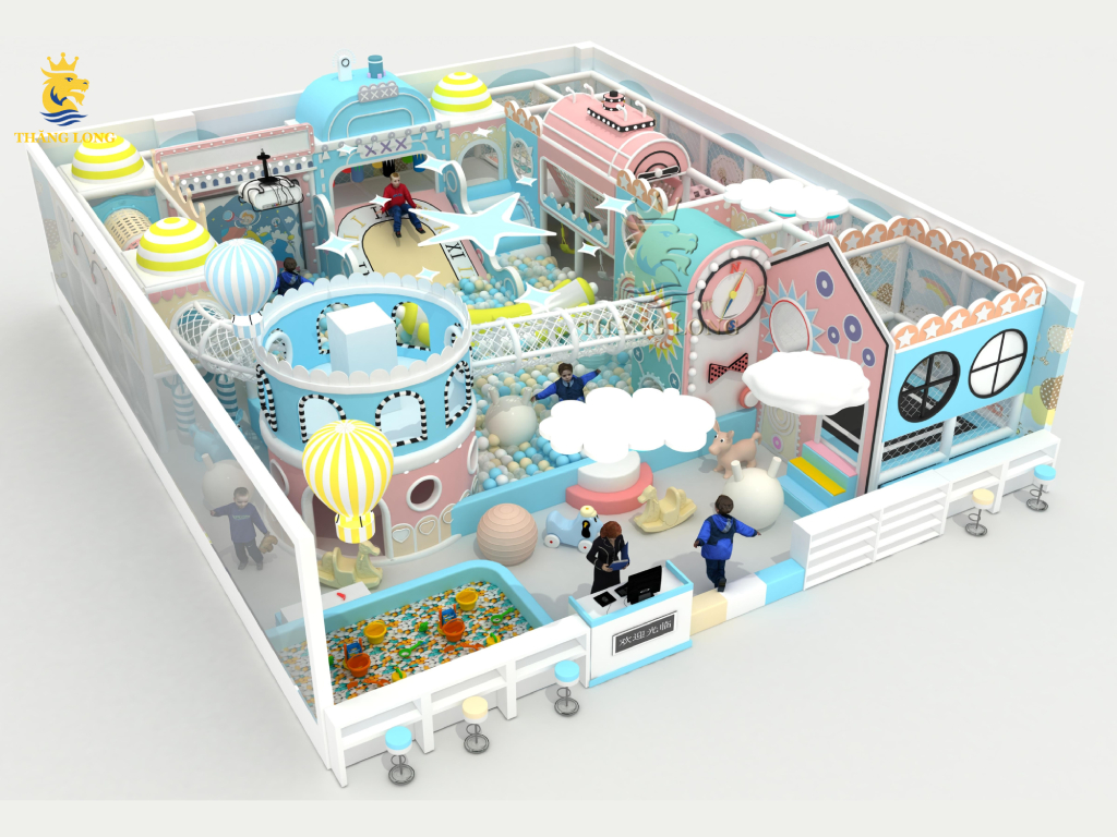 Khu vui chơi trong nhà diện tích 100 - 200m2