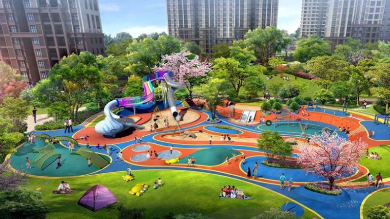 Khu vui chơi ngoài trời hấp dẫn