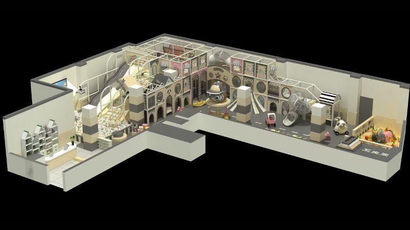 mở khu vui chơi trẻ em ở nông thôn