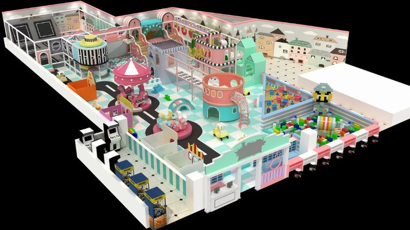 mở khu vui chơi trẻ em ở nông thôn