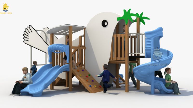 sân chơi trường mầm non