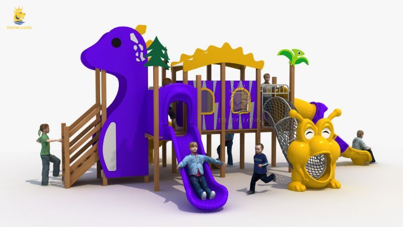 thiết bị sân chơi mầm non