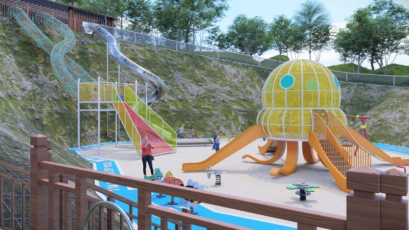 thiết kế khu vui chơi trẻ em