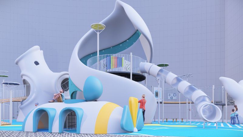 trang trí khu vui chơi trẻ em